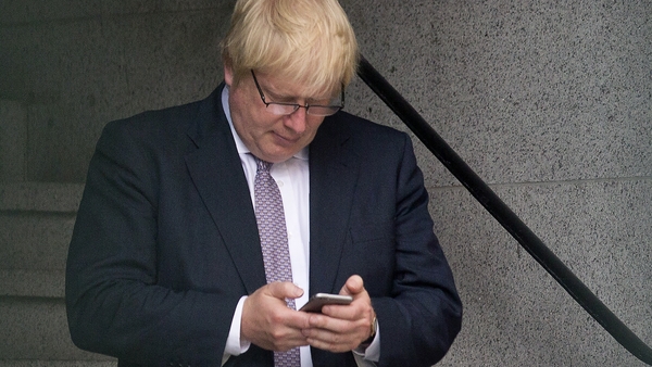 The device likely contains messages relating to the ordering of lockdowns in 2020 (file image)