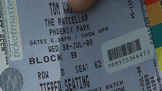 Tom Waits Ticket