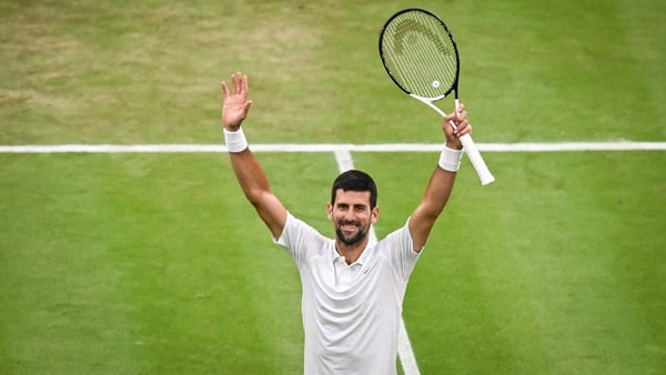 Novak Djokovic's last defeat on Centre Court came in 2013