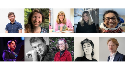 Arts | Disability | Climate Change participants:
Top row L-R: AlanJames Burns, Dr Sarah Bell, Jennifer Cunningham, Cecilia Bullo, Tia Vellani
Bottom row L-R: Chandrika Narayanan-Mohan, Peter Kearns, Prof Julia Watts Belser, Suzanne Walsh, Marek Wolynski