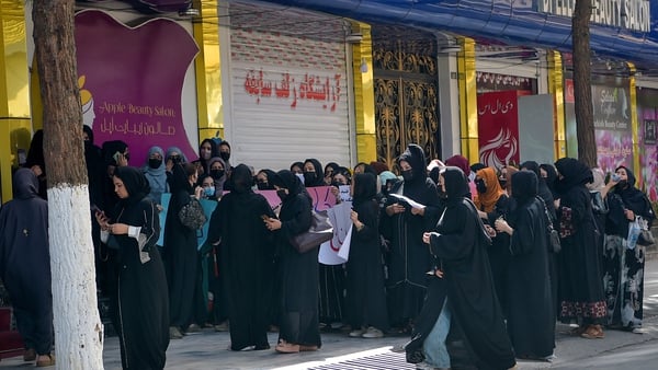 The order issued last month forces the closure of thousands of beauty parlours nationwide run by women