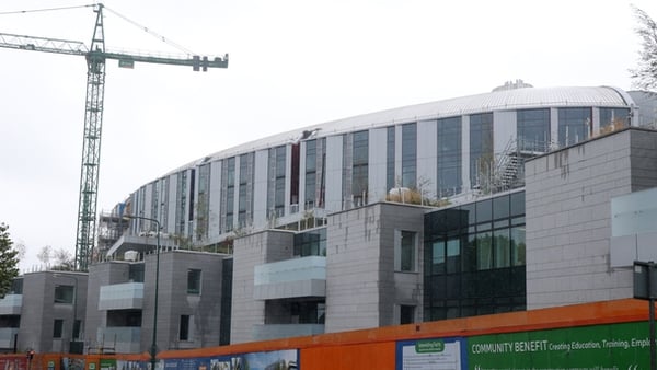 The new National Children's Hospital as seen last week (RollingNews.ie)