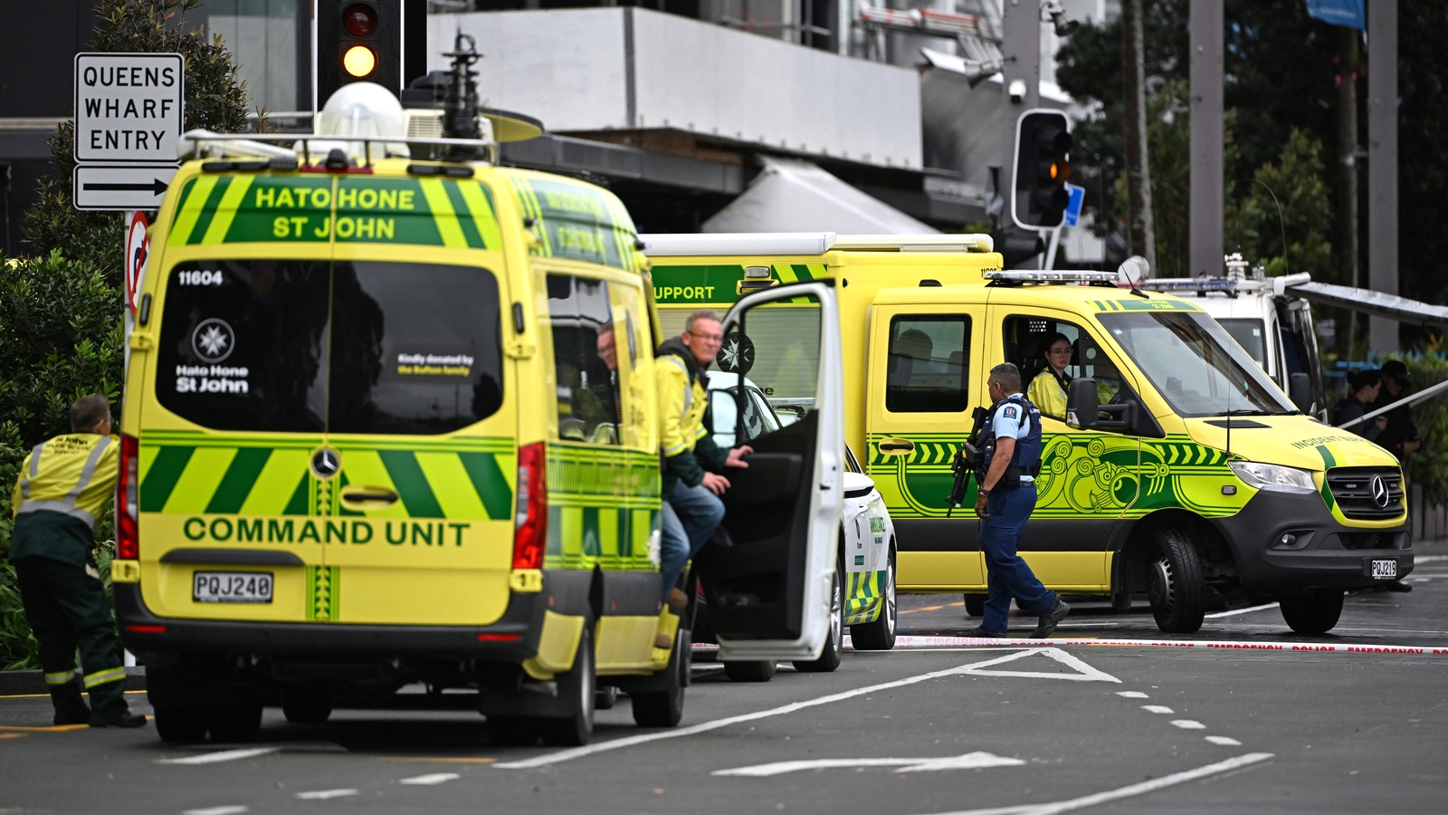 Shooter kills two in Auckland attack ahead of World Cup