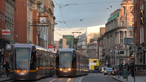The existing Luas network consists of 44km of track in Dublin which is serviced by 81 Light Rail Vehicles (LRVs).