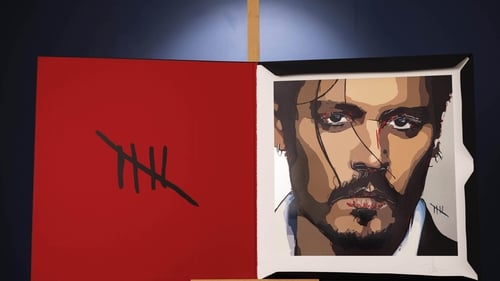 Johnny Depp unveils self-portrait
