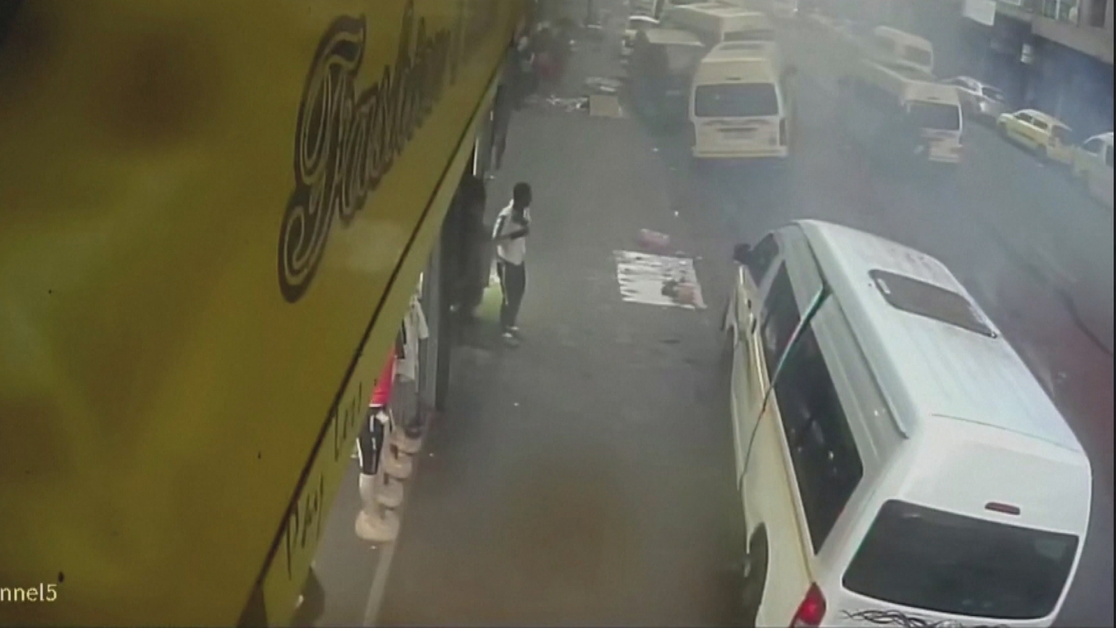 Cctv Footage Shows Johannesburg Explosion 7804