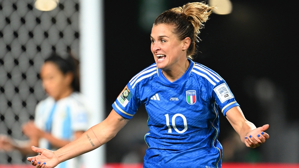 Cristiana Girelli scored a late winner for Italy against Argentina