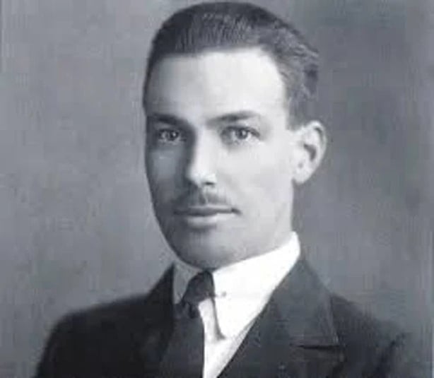 Photograph of Captain Noel Lemass (1887-1923) Photo: 'Sean Lemass: A Biography' by Michael O'Sullivan.