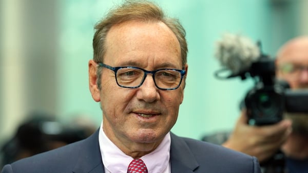 Kevin Spacey was sued by a man in 2022 (file pic)