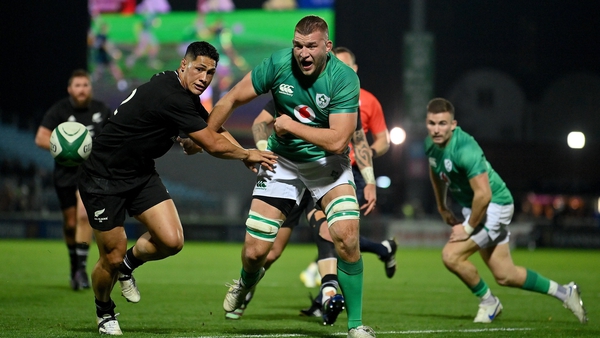 Ross Molony played for Ireland A in November against an All Blacks XV