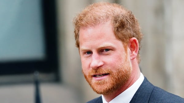 Prince Harry has been involved in six court battles in recent months (file pic)