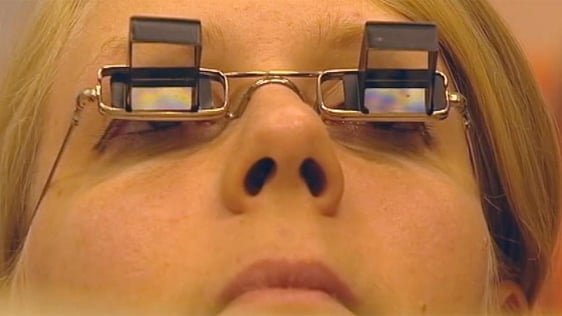 Perioscope glasses, part of the Gadget Exhibition at the British Library, 2008