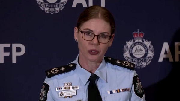 Assistant federal police commissioner Justine Gough described the alleged crimes as 