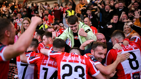 Derry City are looking to finish the job in Finland