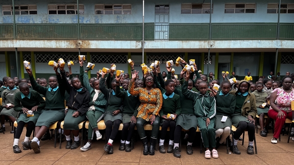 Senator Gloria Orwoba is leading a campaign to end period poverty in Kenya
