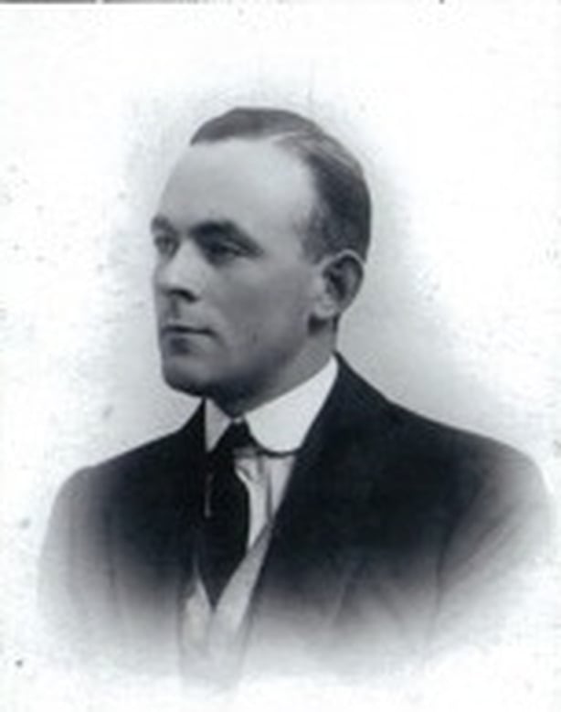 Black and white photo of John Foran