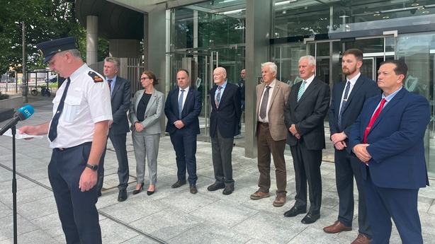 Current and former gardaí who worked on the case