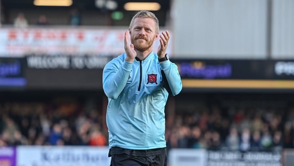Dundalk returnee Daryl Horgan was given a warm welcome by Dundalk fans as he attended the midweek European fixture