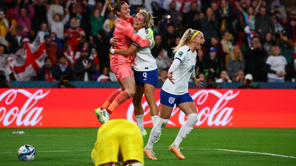 The contrast between Nigeria goalkeeper Chiamaka Nnadozie and England's players couldn't be starker