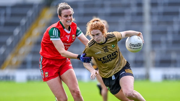 Kerry's Louise Ní Mhuircheartaigh (R) has been in sublime scoring form