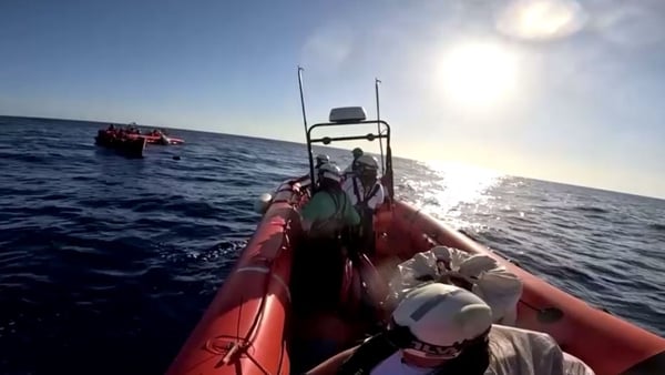 Doctors Without Borders rescued migrants near Lampedusa on 7 August (Courtesy Stefan Pejovic)