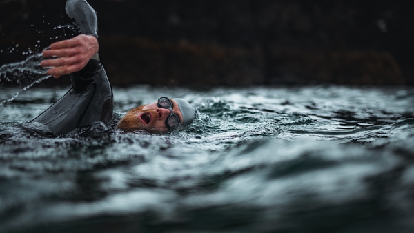 Alan Corcoran decided to raise money for charity by attempting a 500-kilometre length-of-Ireland sea swim (Pic: Niall Meehan)