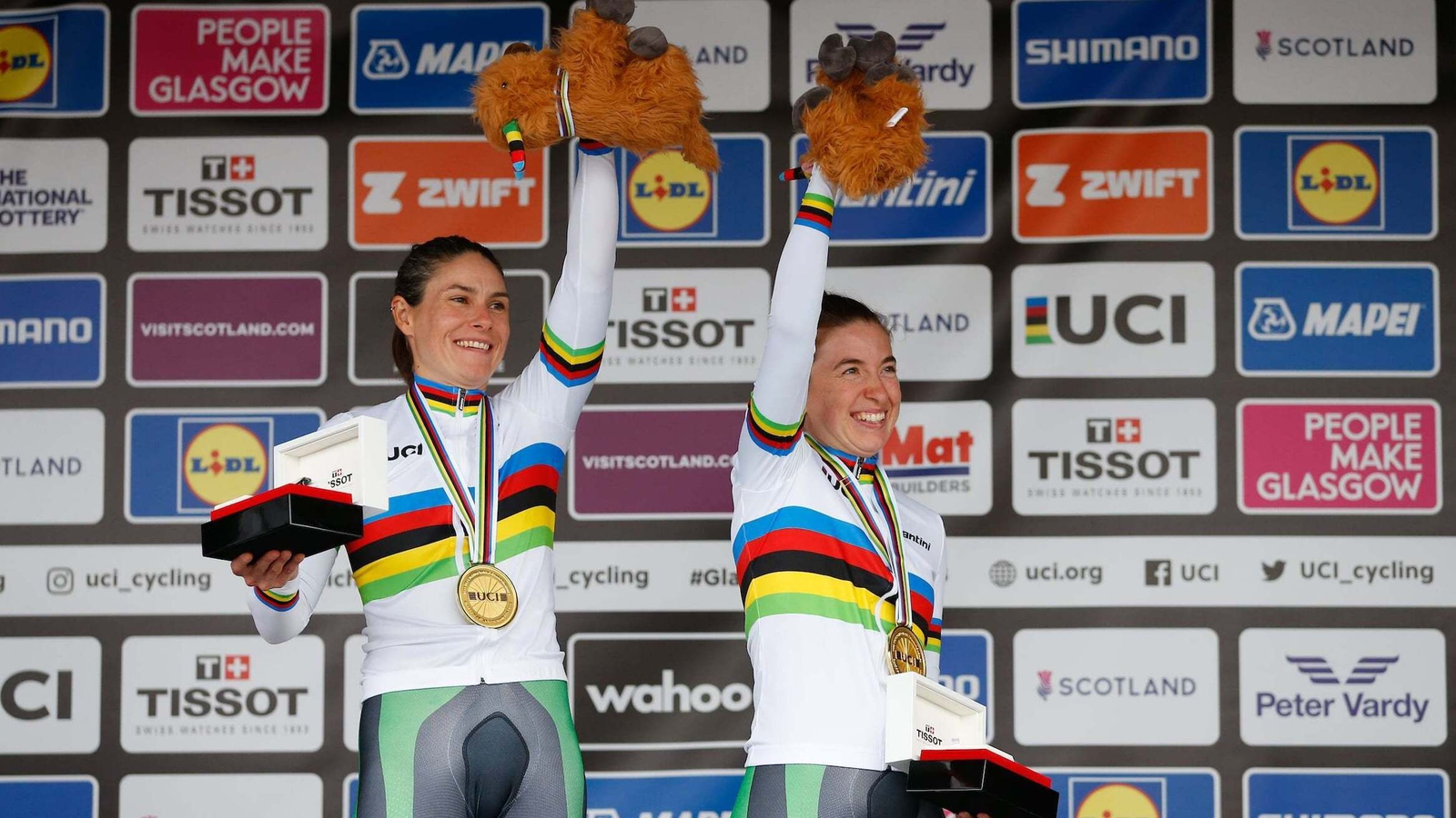 Rainbow jersey double completes the UCI Para-Cycling Road World  Championships