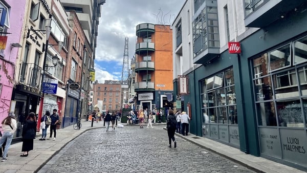 The incident occurred on Fownes Street Upper in Temple Bar on 11 August (File image)