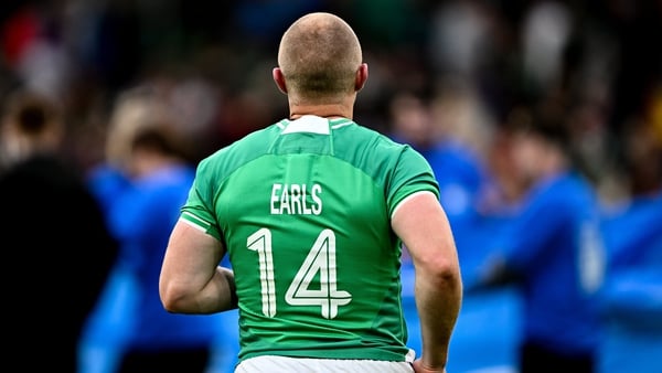 Earls won his 99th cap in the win against Italy earlier this month