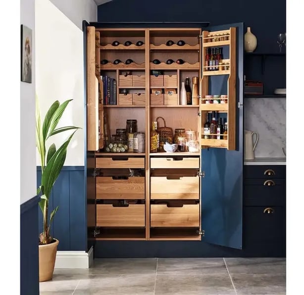 A posh pantry may be at the top of a dream kitchen wish list, but you can improvise with some clever fill-ins (Magnet Trade/PA)