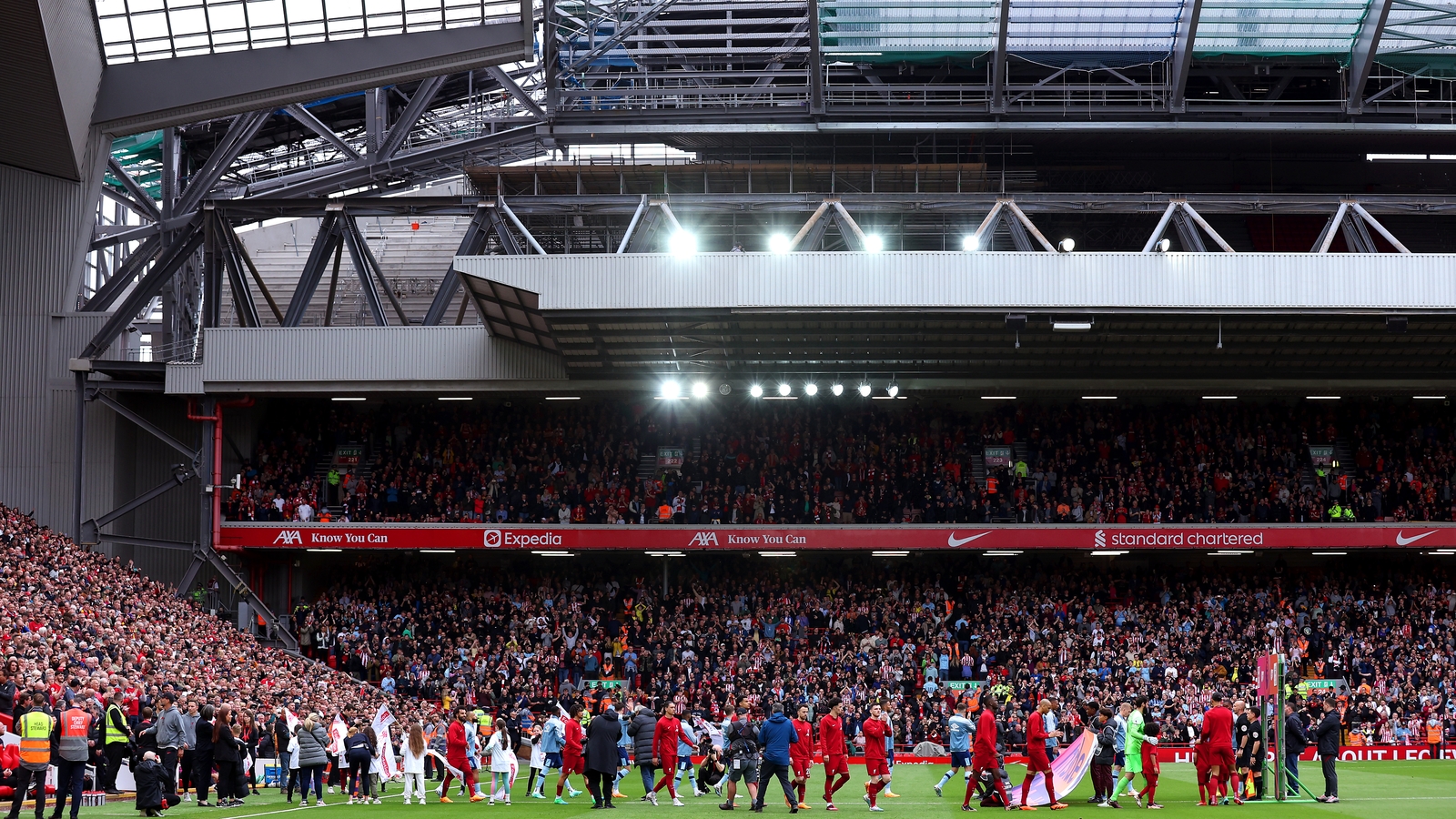 Liverpool granted safe standing licence for Anfield