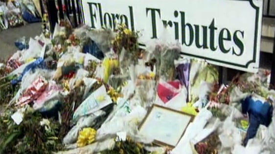 Floral Tributes in Omagh, 1998