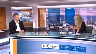 DG KEVIN BAKHURST INTERVIEW EX RTE NINE NEWS