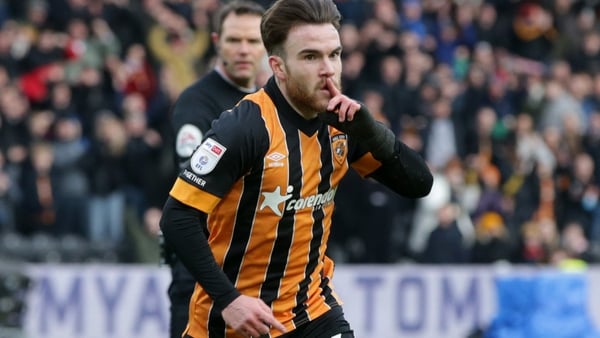 Aaron Connolly helped Hull to a comeback win over 10-man Blackburn