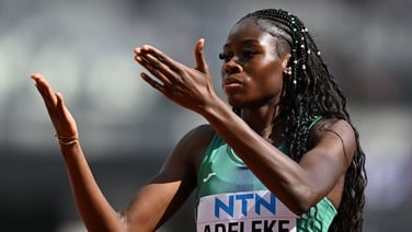 Rhasidat Adeleke happy to tick off the first race of the 400m and salutes the Irish fans in Hungary