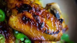 Chicken Satay Winglets & Chicken tenders