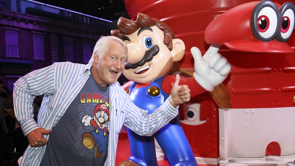 Charles Martinet has been the voice actor for Mario since the 1990s (file image)