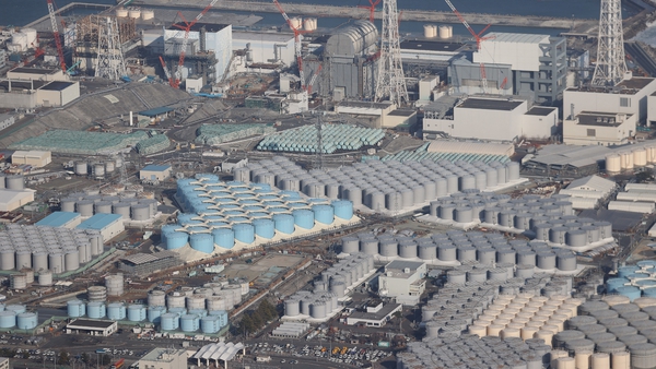 Tanks on the site at Fukushima now hold about 1.3 million tonnes of radioactive water