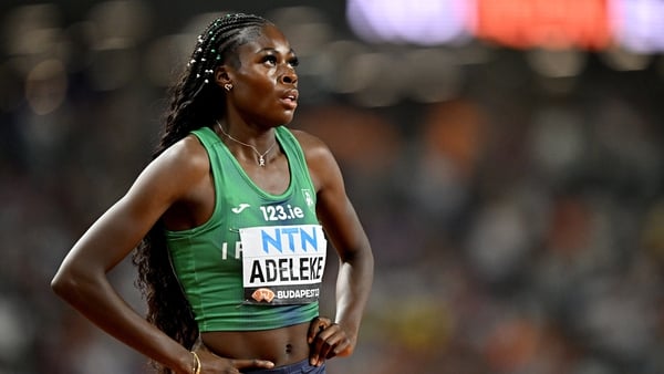 Rhasidat Adeleke goes in the final of the women's 400m on Wednesday evening