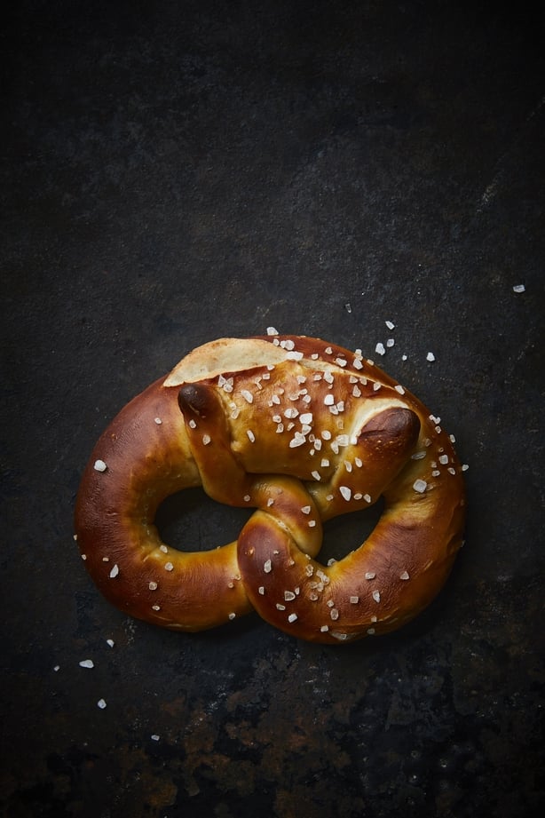Soft pretzel from German Baking