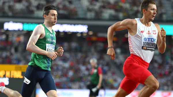 Mark English will be hoping for a smoother run in his 800m semi-final than he enjoyed in his heat