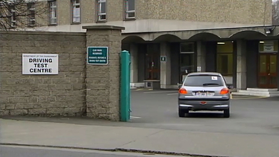 Rathgar driving test centre in Dublin, 2003