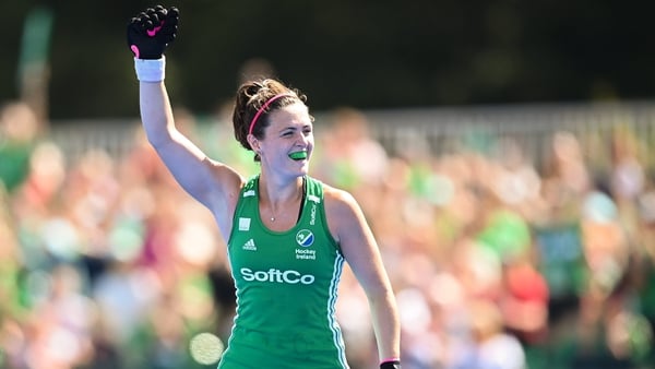 Roisin Upton was on target for Ireland