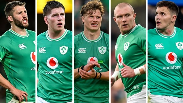 Stuart McCloskey, Joe McCarthy, Cian Prendergast, Keith Earls and Jacob Stockdale are among those who are on the fringe of the squad