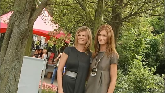 Trinny Woodall and Susannah Constantine at Style in the City in Merrion Square, Dubin, 2008.