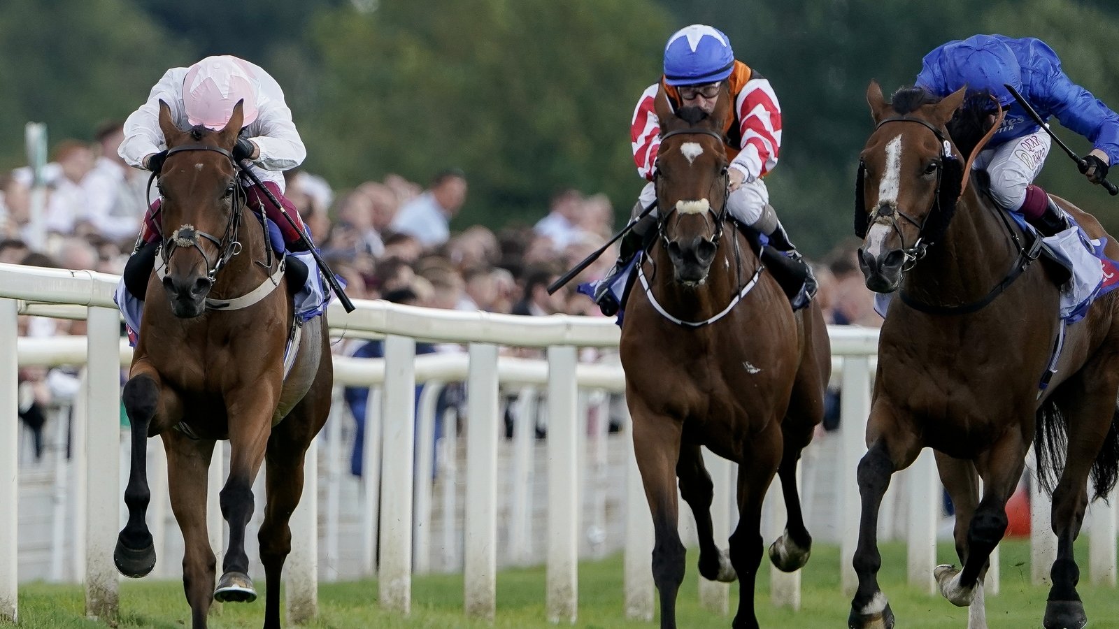 Ebor joy for Dettori and Mullins as Absurde prevails