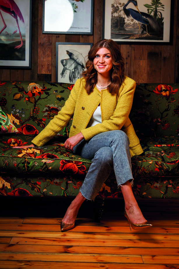 Muireann O'Connell, RTÉ Guide in the Dylan Hotel Dublin. Picture Andres Poveda