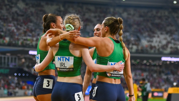 It was a good few days for the Ireland women's relay team