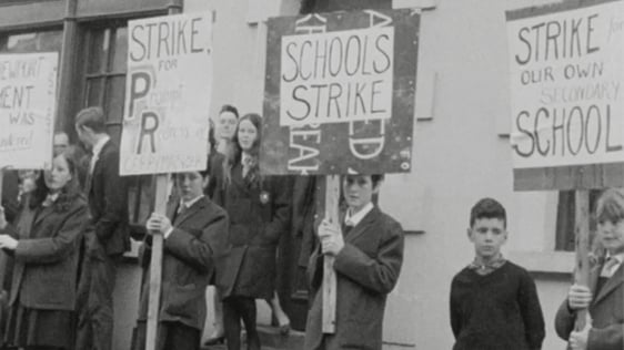 Newport, County Mayo school strike, 1968