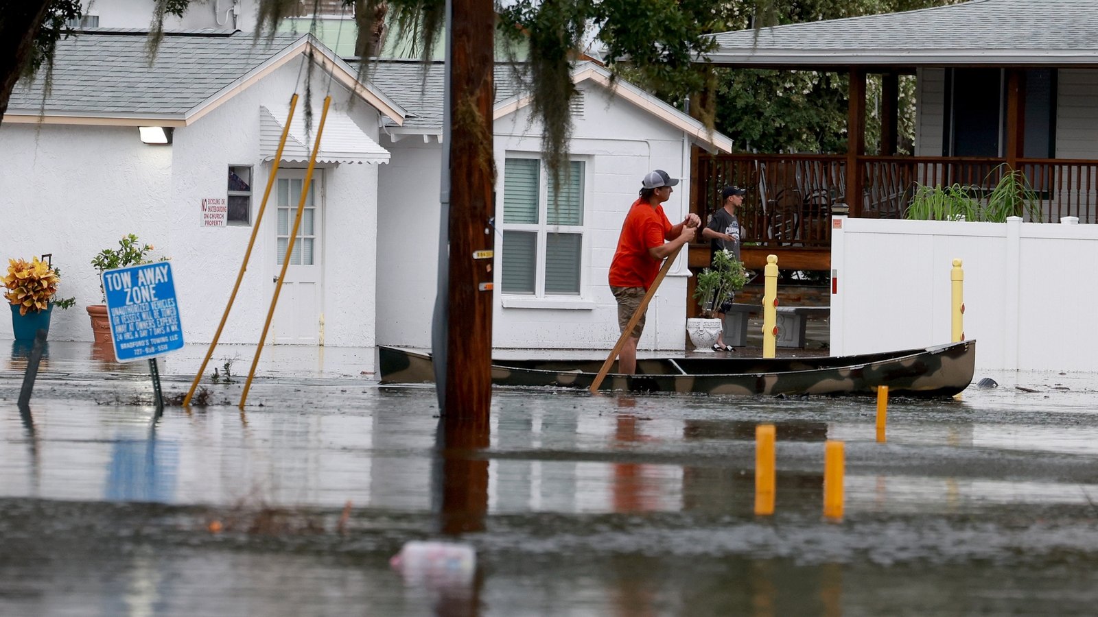 Hurricane Idalia Sweeps Over Florida, Heads North